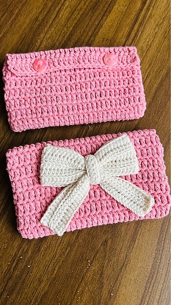 Örgü cüzdan - Görsel 2