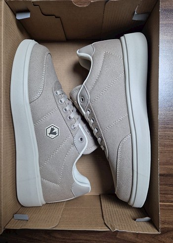 Bağcıklı Beyaz Erkek Sneakers - Görsel 2