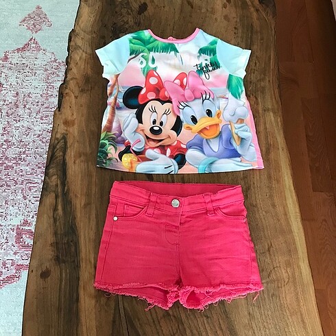 Disney minnie tshırt lc Waikiki şort