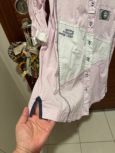 m Beden çeşitli Renk Sportalm gömlek kısa elbise