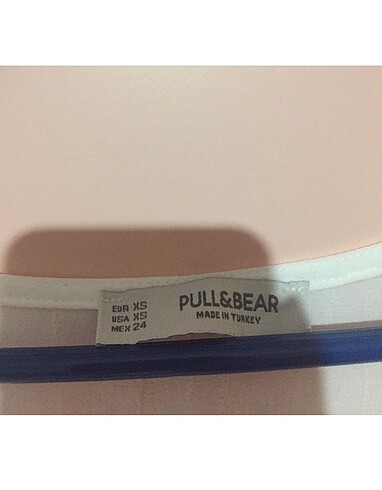 Pull and Bear Pull and Bear Beyaz Oversize Yarım Kol Gömlek