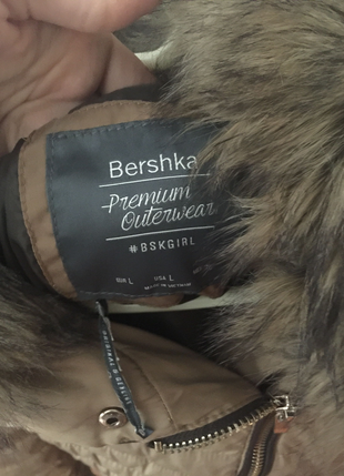 Bershka bershka yaka kürklü mont