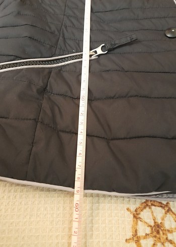 Düğmeli Siyah Kadın Midi Ceket - Görsel 15