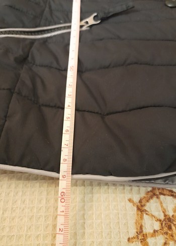 Düğmeli Siyah Kadın Midi Ceket - Görsel 17