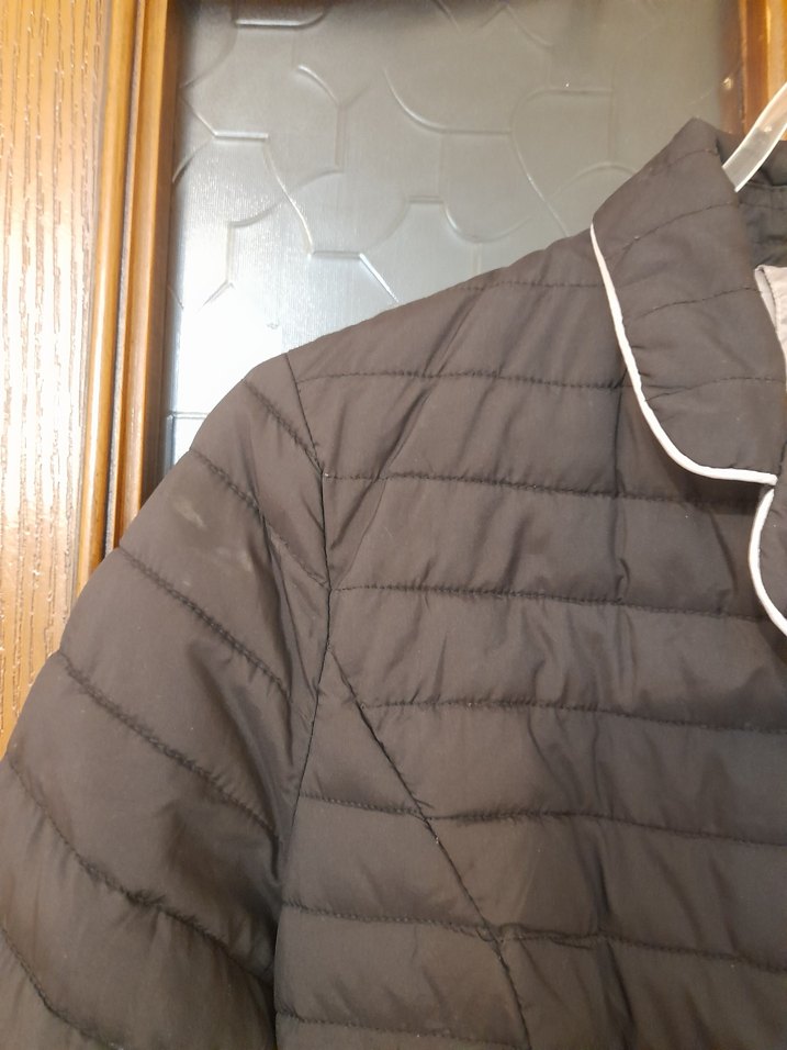 Düğmeli Siyah Kadın Midi Ceket - Görsel 5