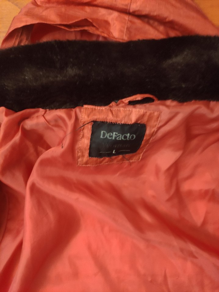 defakto marka Fermuarlı Kadın Kışlık Mont - Görsel 5