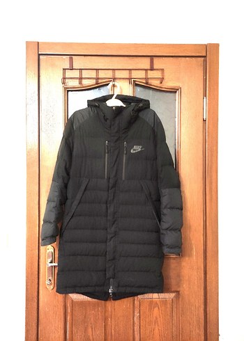 Nike Siyah Kadın Midi Kışlık Mont