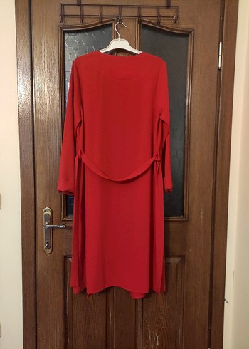 Kırmızı renk harika dış giyim - Görsel 6