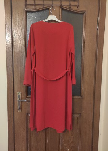 Kırmızı renk harika dış giyim - Görsel 9