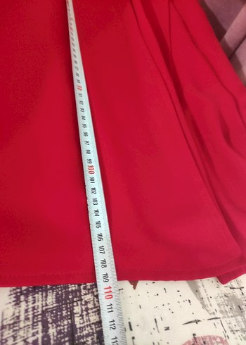 Kırmızı renk harika dış giyim - Görsel 12