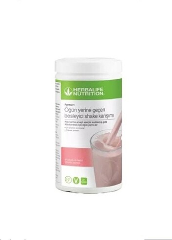 Herbalife ahududulu ve beyaz cikolatali shak
