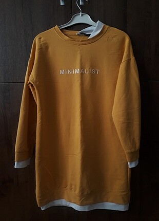 Sarı sweatshirt 