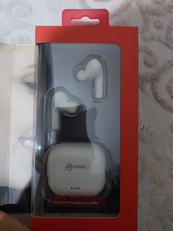 INTOUCH OnnO Air Pro Bluetooth Kulaklık Beyaz - Görsel 2