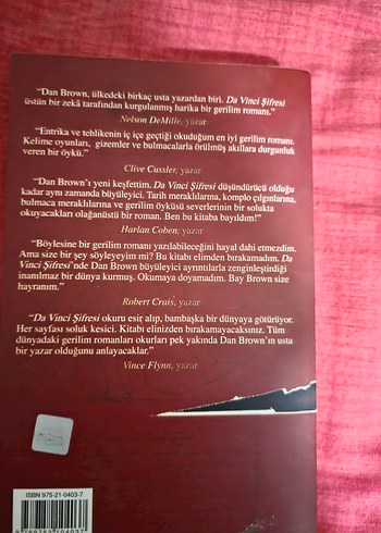 Da Vinci Şifresi - Dan Brown - Görsel 2