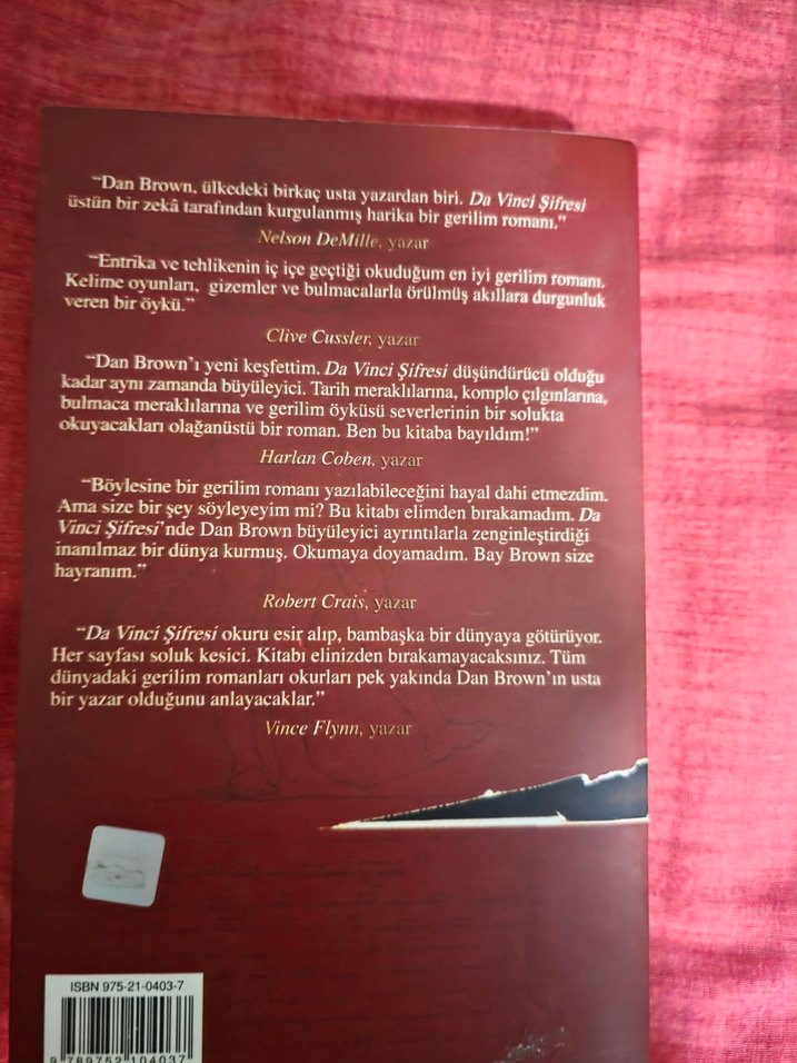 Da Vinci Şifresi - Dan Brown - Görsel 2