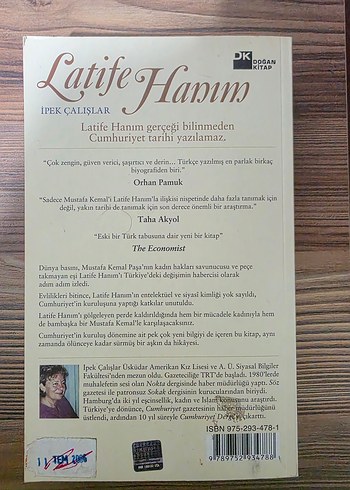 Latife Hanım - İpek Çalışlar - Görsel 2