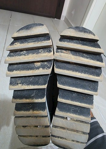 Siyah Kadın Dolgu Topuklu Spor Ayakkabı - Görsel 3