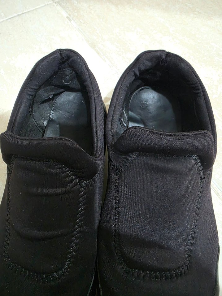 Siyah Kadın Dolgu Topuklu Spor Ayakkabı - Görsel 2