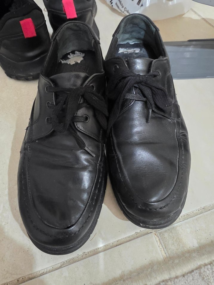 Siyah Deri Klasik Erkek Ayakkabısı - Görsel 3