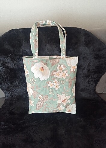Handmade bez çanta 