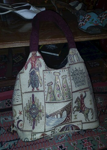 vintage çanta - Görsel 2