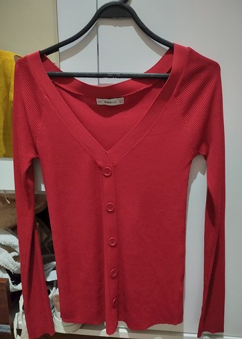 zara basic hırka - Görsel 2