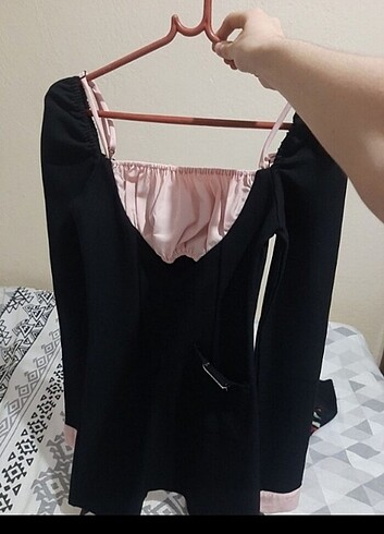 Kore tarzı mini elbise - Görsel 3