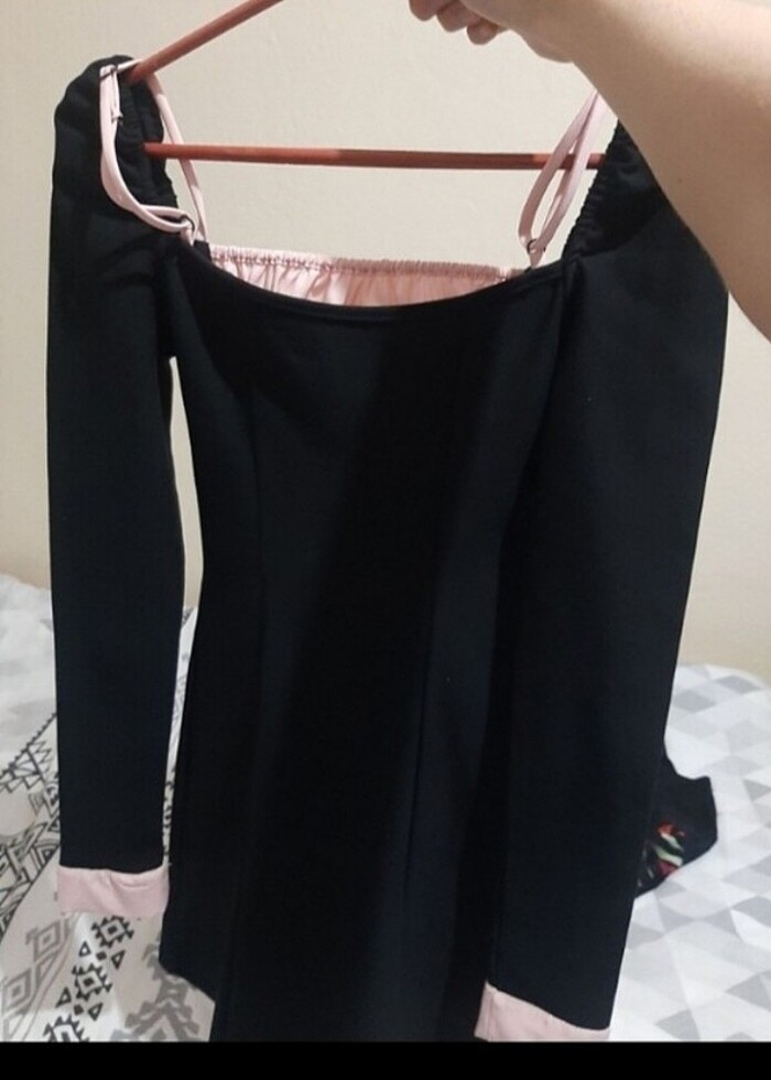 Kore tarzı mini elbise - Görsel 2