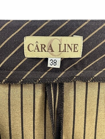 38 Beden kahverengi Renk Vintage Love Kumaş Pantolon %70 İndirimli.