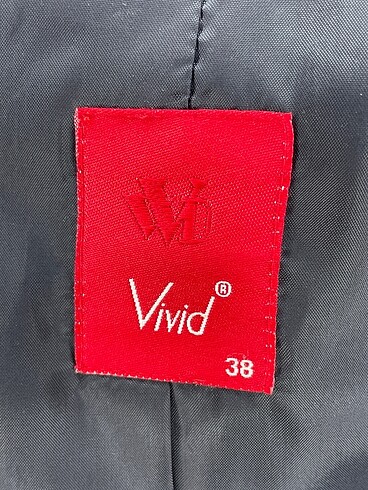 38 Beden siyah Renk Vintage Love Blazer %70 İndirimli.