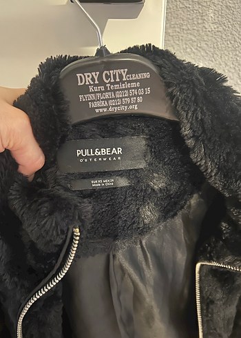 Siyah Kürk Detaylı Midi Kadın Ceket - Görsel 2