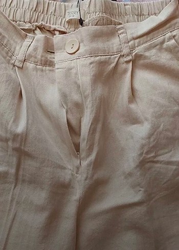 Keten Pantolon - Görsel 3