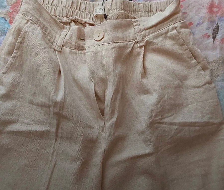 Keten Pantolon - Görsel 3