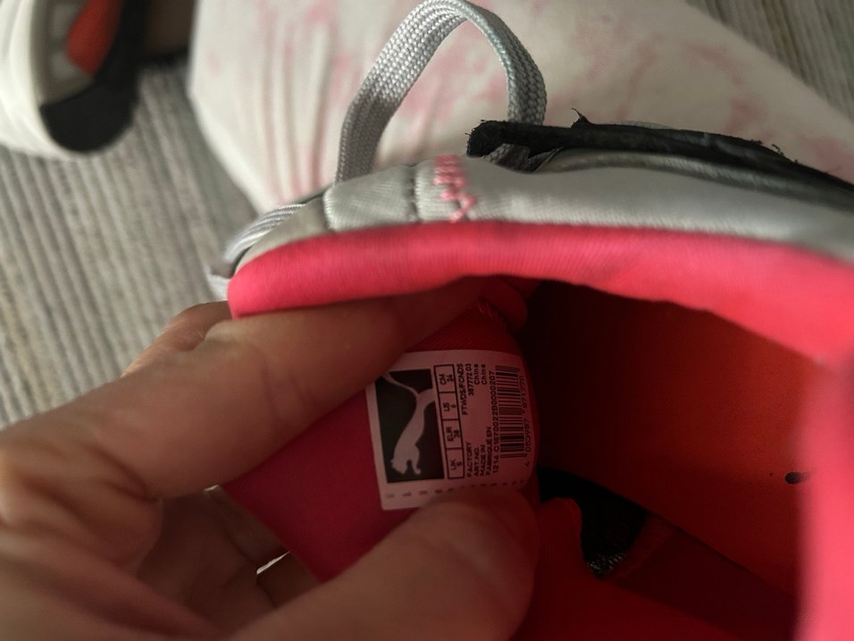 Puma Kadın Pembe Gri Bağcıklı Spor Ayakkabı - Görsel 4
