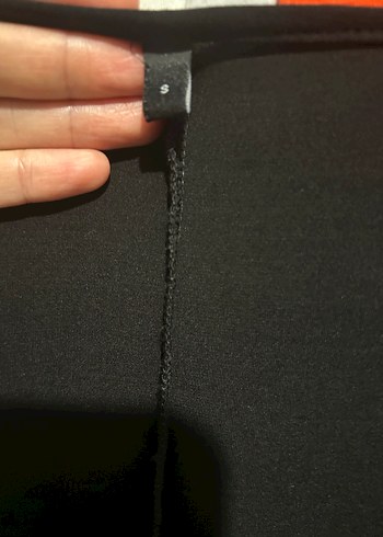 Uzun Siyah Kadın Elbise - Görsel 5