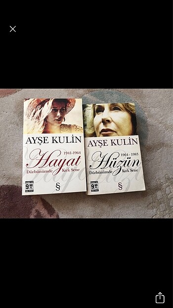 Hayat-Hüzün Ayşe Kulin romanları