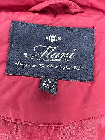 l Beden bordo Renk Mavi Jeans Yelek %70 İndirimli.