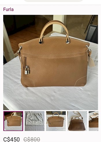 Furla Orginal furla gerçek deri nefis çanta