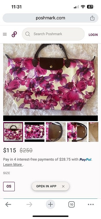 Longchamp limited edition
