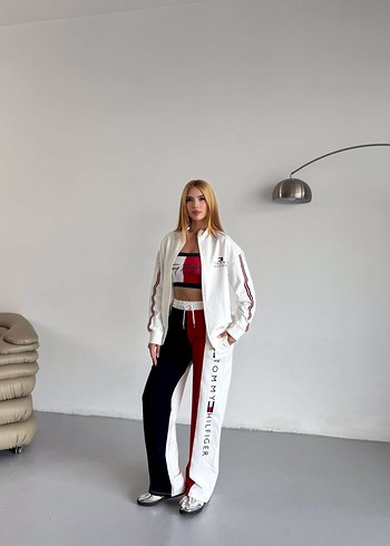 Tommy Hilfiger Tommy Hilfiger Renk Bloklu Kadın Eşofman Takımı