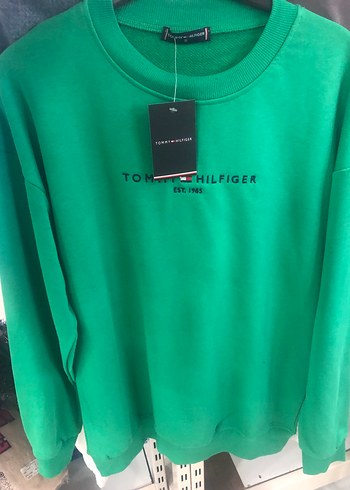 s Beden Tommy Hilfiger Pembe Kadın Sweatshirt