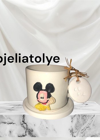 Mickey mause kahve takım - Görsel 6