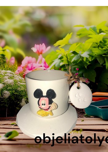 Mickey mause kahve takım - Görsel 4
