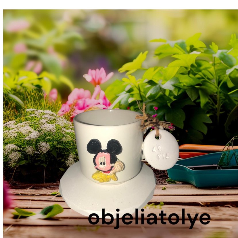 Mickey mause kahve takım - Görsel 4