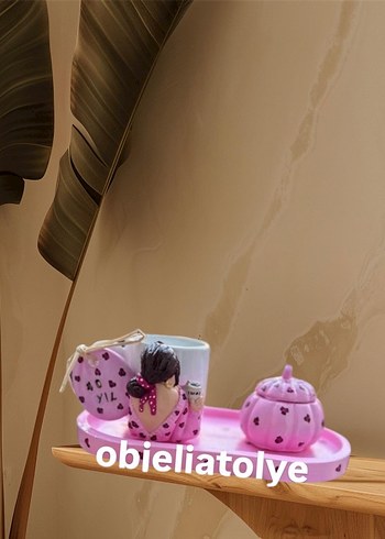 Dekoratif Kupa Seti - Görsel 4