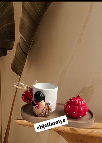 Dekoratif Kupa Seti - Görsel 2