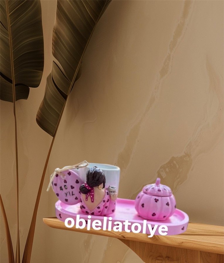 Dekoratif Kupa Seti - Görsel 4