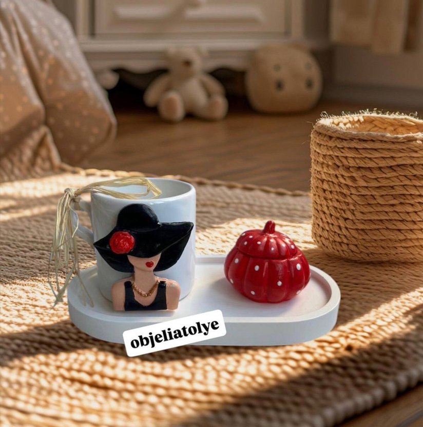 Dekoratif Kupa Seti - Görsel 3