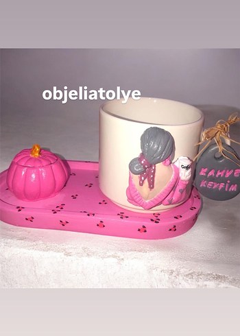 Hello Kitty Temalı Pembe Kupa - Görsel 5