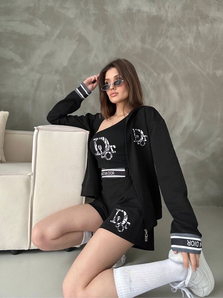 Chiristian dior Beyaz Straplez Mini Kadın Tulum - Görsel 2